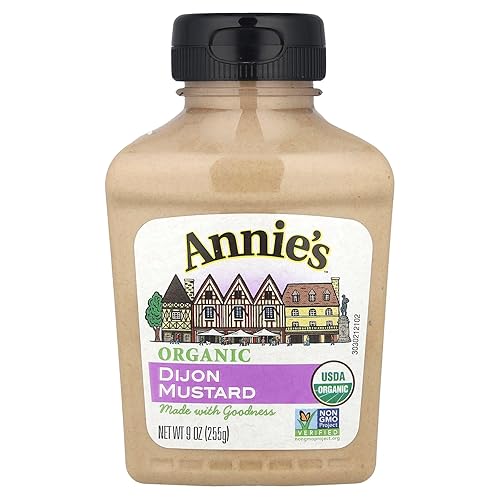Annies Naturals Organic Dijon Mustard, 9 oz