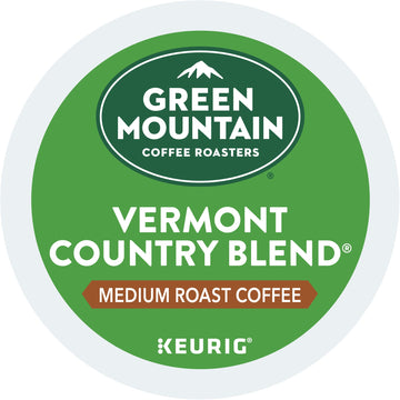 Green Mountain Coffee Roasters Vermont Country Blend Keurig Single-Serve K-Cup Pods, Medium Roast Coffee, 72 Count (6 Packs Of 12)