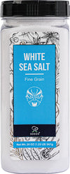Soeos Sea Salt, Fine Grain, 20 Oz (1.25 Pound), Non-GMO, Nature Himalayan Kosher Salt, Sea Salt for Grinder Refill (Pack of 1)