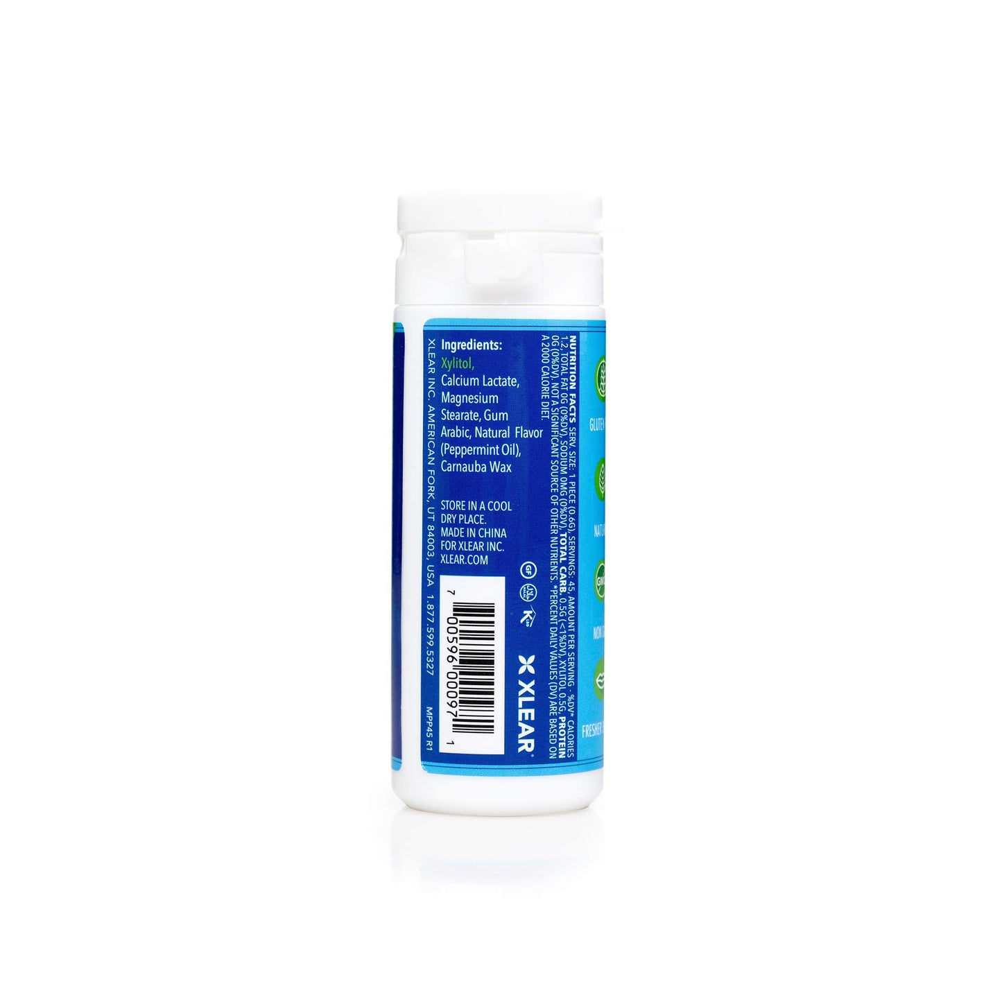 Spry Xylitol Peppermint Mints Sugar Free Candy - Breath Mints That Promote Oral Health, Dry Mouth Mints That Increase Saliva Pro