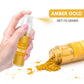 Limino Edible Glitter Spray - 10g Metallic Food Grade Luster Dust for Baking and Decorating - Amber Gold