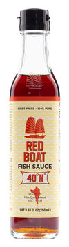 Red Boat Vietnamese Extra Virgin Fish Sauce Bottle, 8.45 Ounce