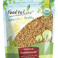 Food To Live Organic Oat Groats, 1.5 Pounds — 100% Whole Grain, Non-Gmo Seeds, Kosher, Raw, Non-Irradiated, Vegan, Bulk, Low Glycemic, Rich In Protein, Fiber, Copper And Manganese