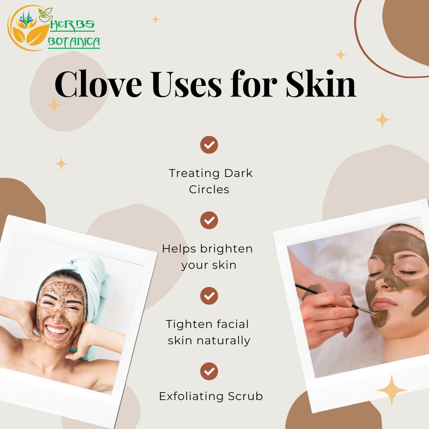 Herbs Botanica Whole Cloves, Non-GMO, Gluten-Free, Aromatic Spice, 2 oz Resealable Pack