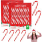 Fruidles 48-Pack Christmas Candy Canes Suckers, Peppermint Flavor, Individually Wrapped (48-Pack)