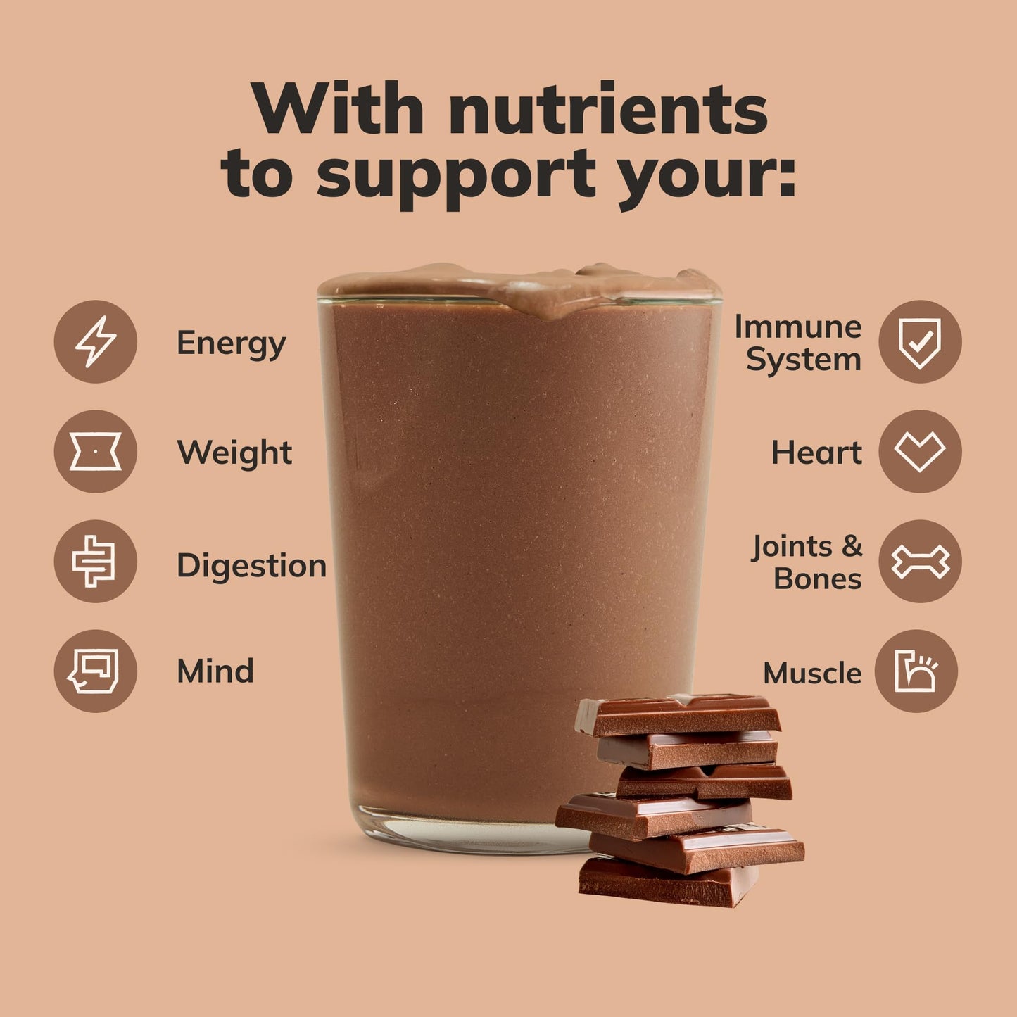 KaChava Shake Powder - 7 Serve 3.0 (7 Servings, Chocolate)