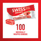 Swiss Imports Sugar Free Bonbons Hard Candy Drops, Strawberry, 100 Individually Wrapped Pieces, 250G/8.8Oz