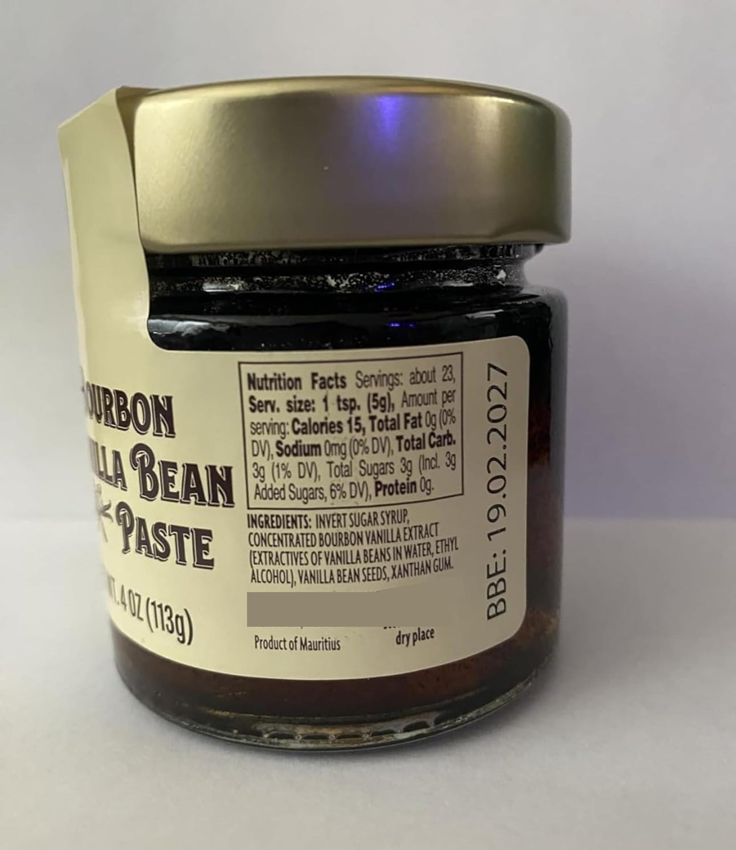 Generic Trader J spirit-inspired flavor Vanilla Bean Paste - 4oz - Small Size