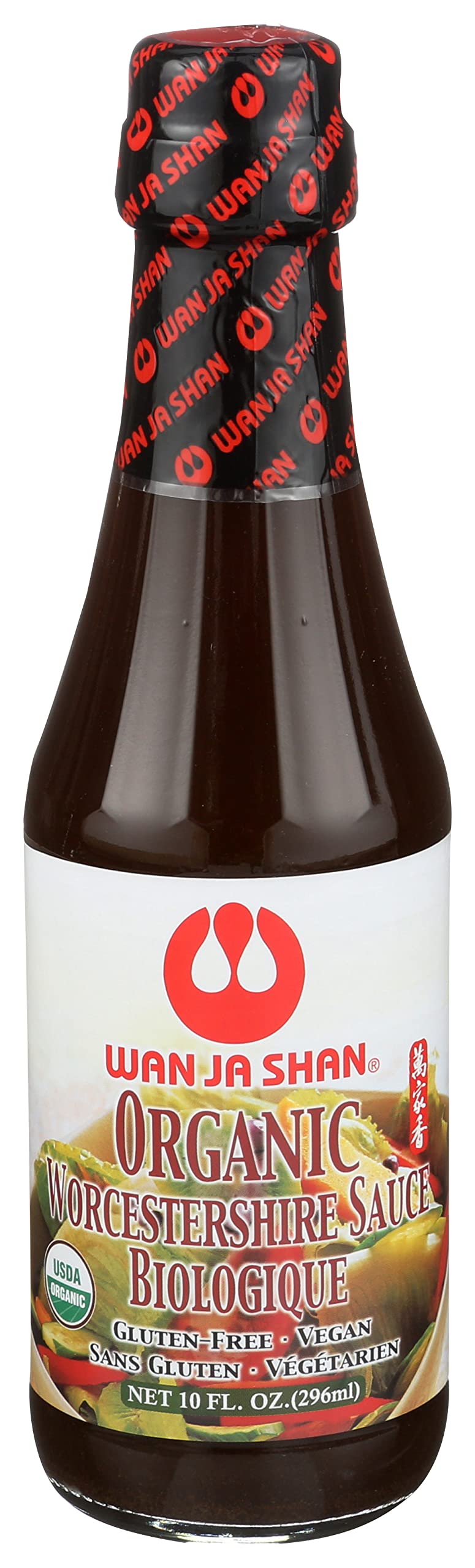 Wan Ja Shan Organic Worcestershire Sauce Vegan, 10 Fz