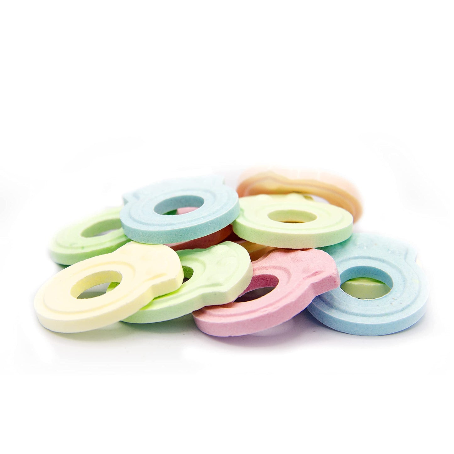 110 Individually Wrapped Candy Rings, Bulk Candy Ring Tub Great For Halloween Treat Bags, Christmas Stocking Filler, Ring Candy