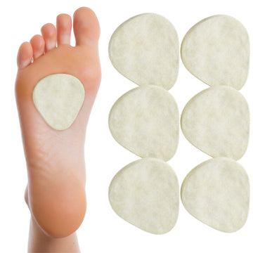 Metatarsal Felt Foot Pad 3/16'' Thick - 6 Pairs (12 Pieces)