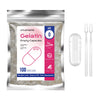 ATLEMISME Empty Gelatin Capsules Size 0 - Clear - 100 Count - Kosher & Halal