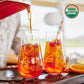 Grace Farms Organic Iced Tea - Rooibos Chai, Sugar-Free, 12 Brew Bags (1qt each), Refreshing & Spiced, Easy Cold Brew