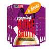 LonoLife Sriracha Chicken Bone Broth Powder Mix | 10g Protein | Collagen-Rich, Keto & Paleo Friendly | Natural Ingredients | 24 