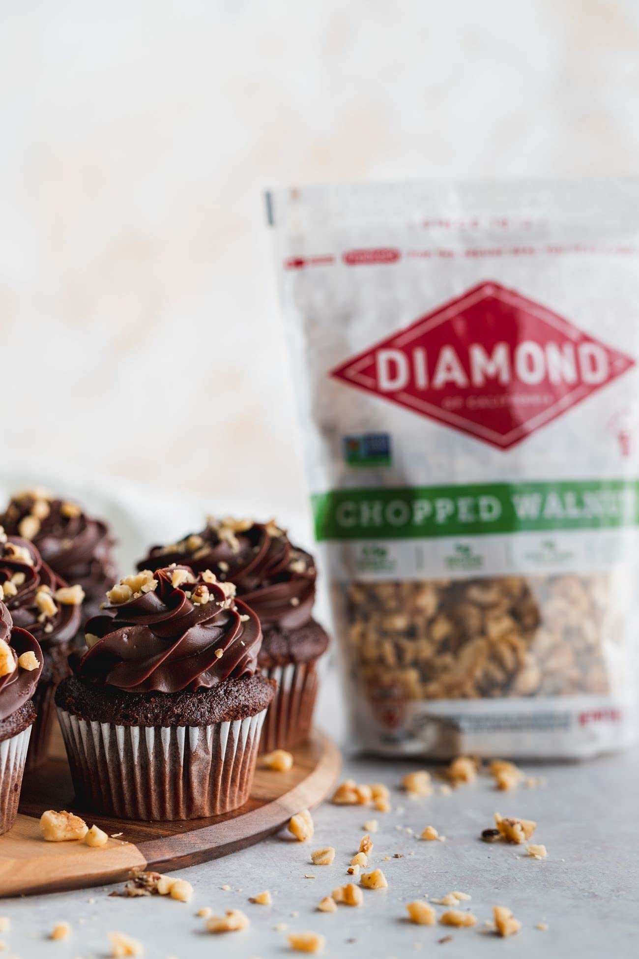 Diamond Of California Chopped Walnuts, 8Oz - 1 Count