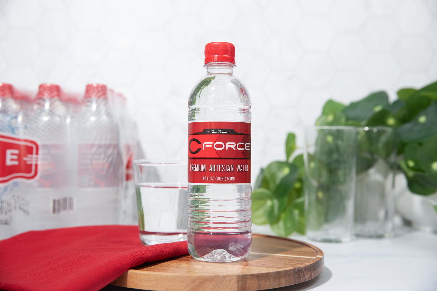 CFORCE Naturally Alkaline Water - 16.9oz (500ml) - 24 Pack