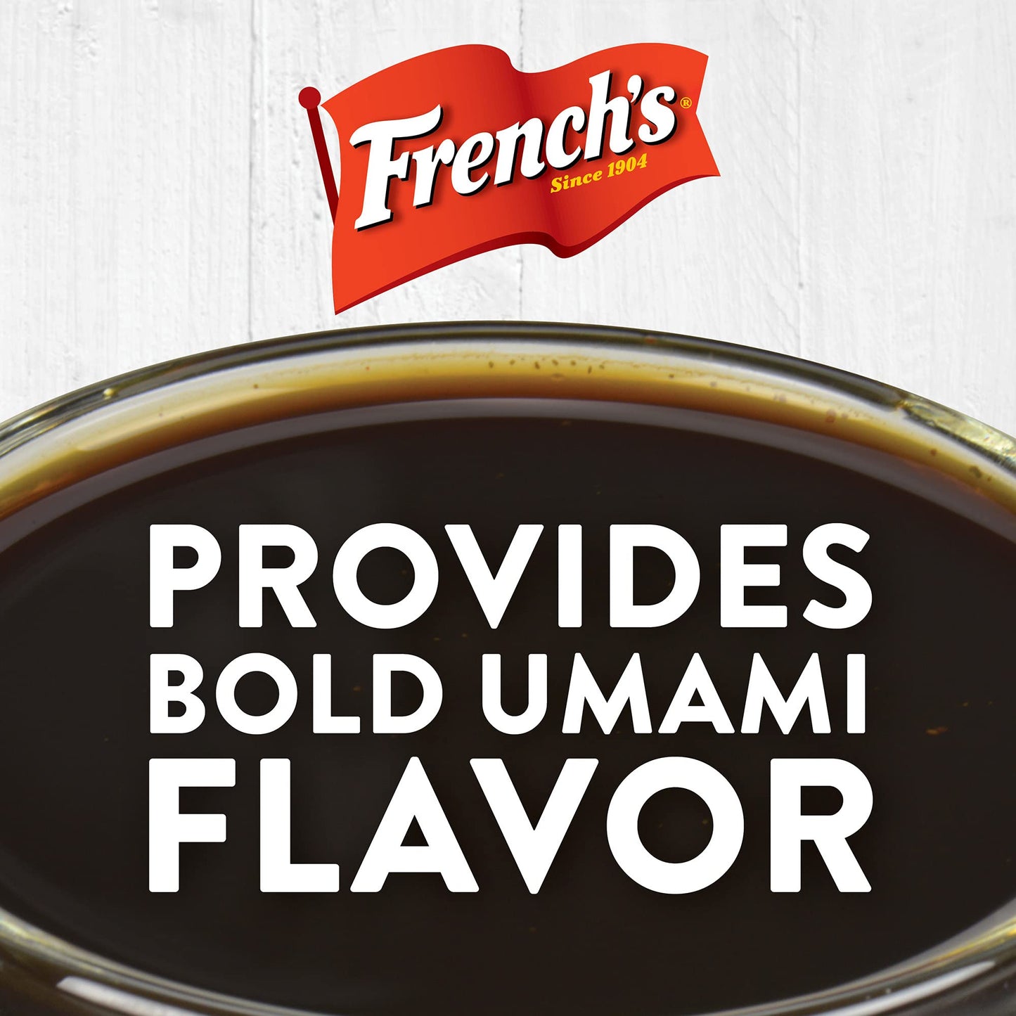 French's Worcestershire Sauce, Gluten-Free, 1 Gallon - Perfect for Marinades, Meat Tenderizing, and Sauces