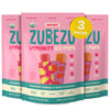 ZuBeZu Organic Immunity Ice Pops - Natural Support for Childrens Immune System with Elderberry, Vitamin C & D, and Zinc - No Add