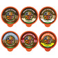 Crazy Cups Decaf Chocolate Coffee Pods Variety Pack, Chocolate Flavored Decaf Coffee For Keurig K Cup Machines, Includes Death B