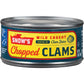 Snow's Wild Caught Chopped Clams Canned, 6.5 Ounce (Pack of 12) - 5g Protein per Serving - Gluten Free, Keto Friendly, 99% Fat F