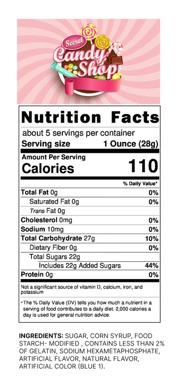 Candy Shop Premium Mini Dehydrated Marshmallows Bits (5.5Oz) (Vanilla Rainbow Colorful)