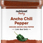 Nutricost Pantry Ancho Chili Pepper (1.5 LB) 1000 heat units - Vegan, Gluten-Free, Powder