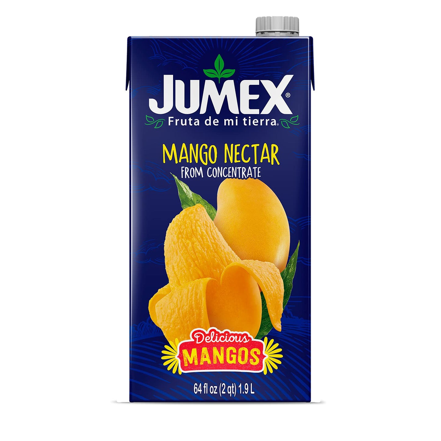 Jumex Mango Nectar, 64 Fl Oz Tetra Pak (Pack of 8)