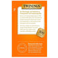 Twinings Superblends Immune Support+ Herbal Tea With Vitamin C, Ginger & Mango Flavoured Green Tea, 16 Tea Bags (Pack Of 1), Enj