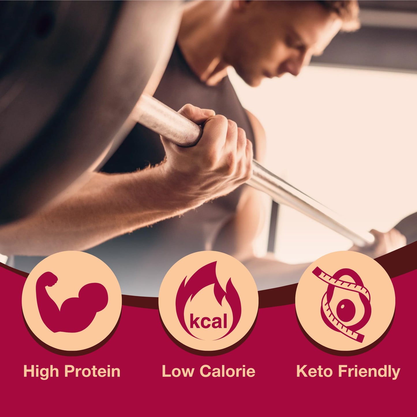 ProtiDiet High Protein Chicken Noodle Soup, 15g Protein, Low Calorie, Low Carb, Very Low Fat, Sugar Free, Diet Soup Mix, KETO Fr