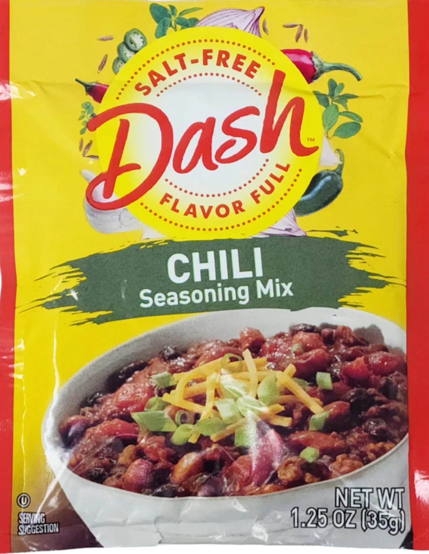 Mrs Dash Salt Free Chili Mix (1.25 oz Packets) 4 Pack