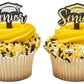 Decopac Yellow Sprinkles | Extra Large 26Oz Pack | Cake Sprinkle Mix, Fancy Sprinkles For Cake Decorating, Handheld Container, Candy Sprinkles, Cake Sprinkles - Yellow