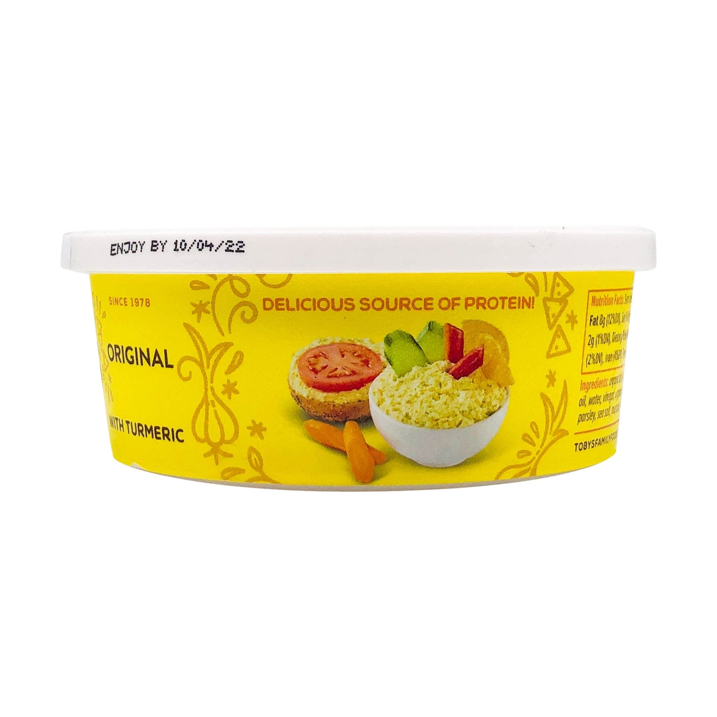 Tobys Original Plant Based Dip And Spread, 11 Oz