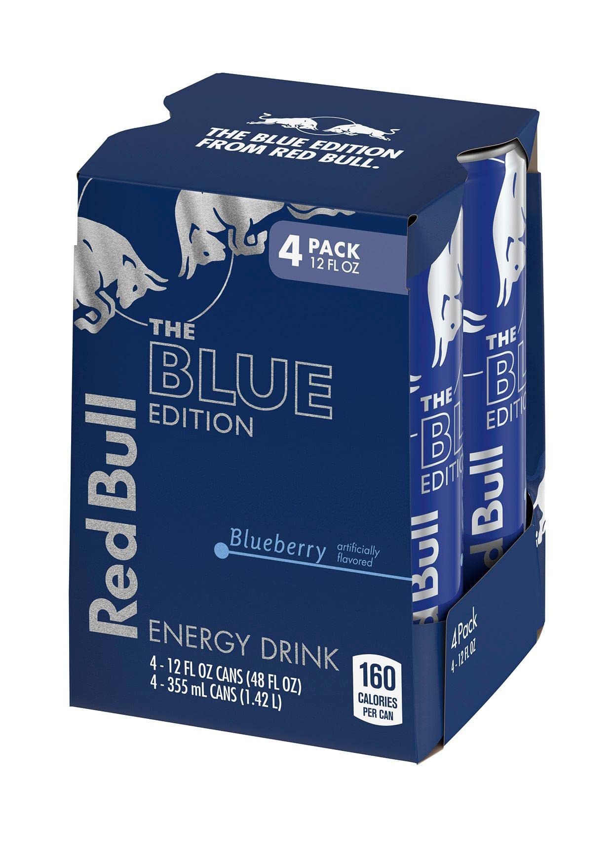 Red Bull Energy Drink The Blue Edition, 12 Fl oz, Pack of 6 (24 Ounce Total)