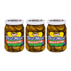 Best Maid Pickles - 9-Item Assortment of Dill, Sweet, Bread & Butter, Okra, and Specialty - 3 or 6 Packs (3 Pack, Bread & Butter