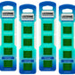 Listerine Ultraclean Access Flossers Disposable Heads Fresh Mint Crystals 28 Each (Pack Of 4)