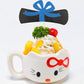 YuBoBo Graduation Cupcake Toppers Glitter Food Picks Diploma Grad Cap Favors Blue