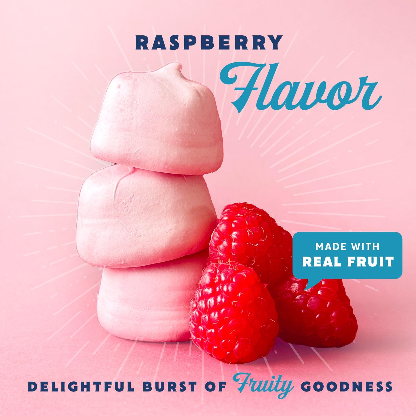 GoodMallow Vegan Marshmallows - Large Kosher Gluten Free, Dairy Free, Gelatin Free - Combo Pack of All Flavors for Baking and Smores