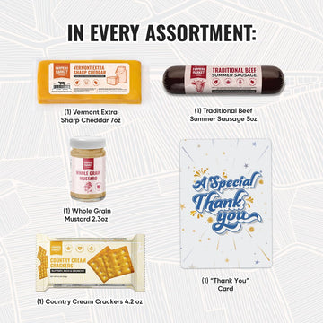 Deli Direct Farmers Market Charcuterie Sampler - Gourmet Meat & Cheese Gift Box