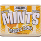 Big Sky Sugar Free Mints Orange & Cream | Sugarfree, No Artificial Colors Or Flavors | Kosher Certified, Vegan, Gluten Free | As