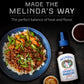Melindas Japanese BBQ Sauce - Gourmet Japanese Spicy Sauce and Marinade Made with Soy, Ginger, Garlic, Red Chilies & Honey - Glu