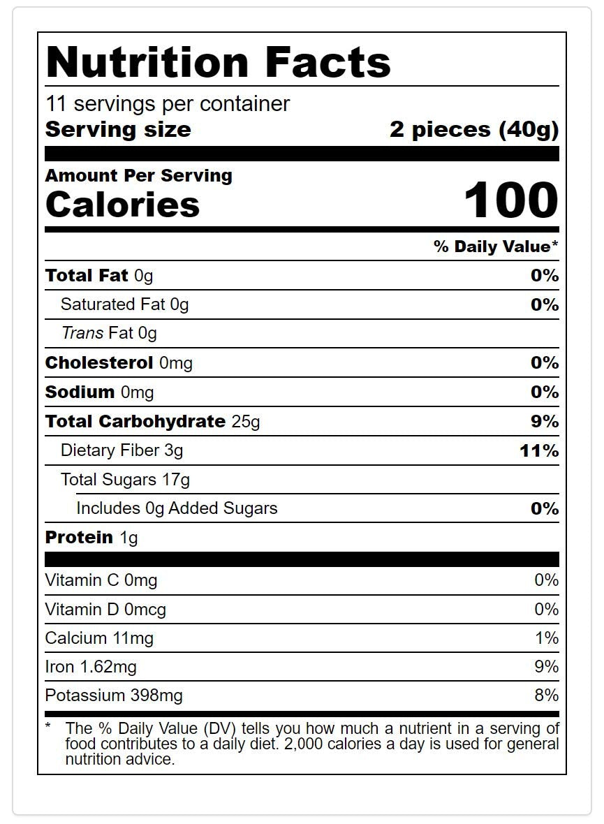 Bella Viva Orchards Dried California Yellow Nectarines, 1 Lb Of Dried Fruit