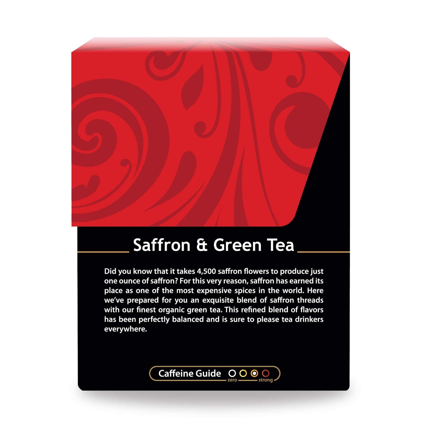 Buddha Teas Saffron & Green Tea - OU Kosher, 18 Bleach-Free Tea Bags, 18 Count