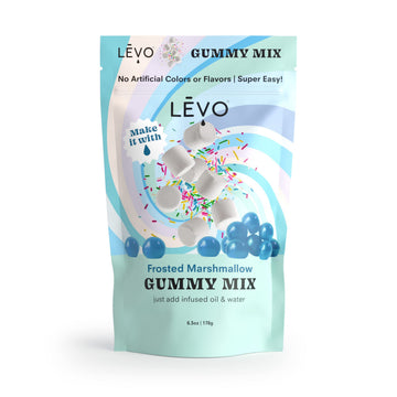 LEVO Gummy Mix - Frosted Marshmallow - Makes 64 Gummies - 200 mL - Model LEVO-GUMMY-MARSH