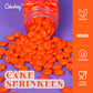 Halloween Sprinkles For Cake Decorating, Pumpkin Sprinkles Perfect For Halloween Dessert Party 3.52 Ounce