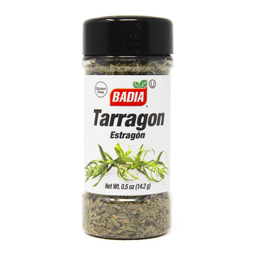 Badia Tarragon Herb, 0.5 oz, Model BA028, Culinary Spice for Flavoring Dishes
