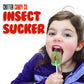 HotLix Insect Lollipops (4-Pack) | Includes Scorpion  Worm  Ants  Cricket | Bug Candy Suckers Individually Wrapped | Bug Lollipops with Real Edible Insects | Weird Candy Pack