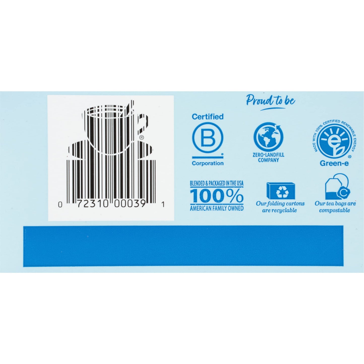 Bigelow Peppermint Herbal Tea 0.91 Oz(Pack Of 12)