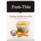 Proti-Thin High Protein Chicken Noodle Soup, 15G Protein, Low Calorie, Healthy Instant Diet Soup Mix, Keto Friendly, 1 Pack Of 7 Servings