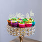 Gyufise Cupcake Toppers, God Bless Theme, Dove Cross Angel, 24 Pack, Silver, Model UKZN0258-SL, Paper Decorations for Parties