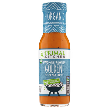 Primal Kitchen Organic Carolina Gold BBQ Sauce, 8.5 oz, Gluten-Free, No Added Sugar